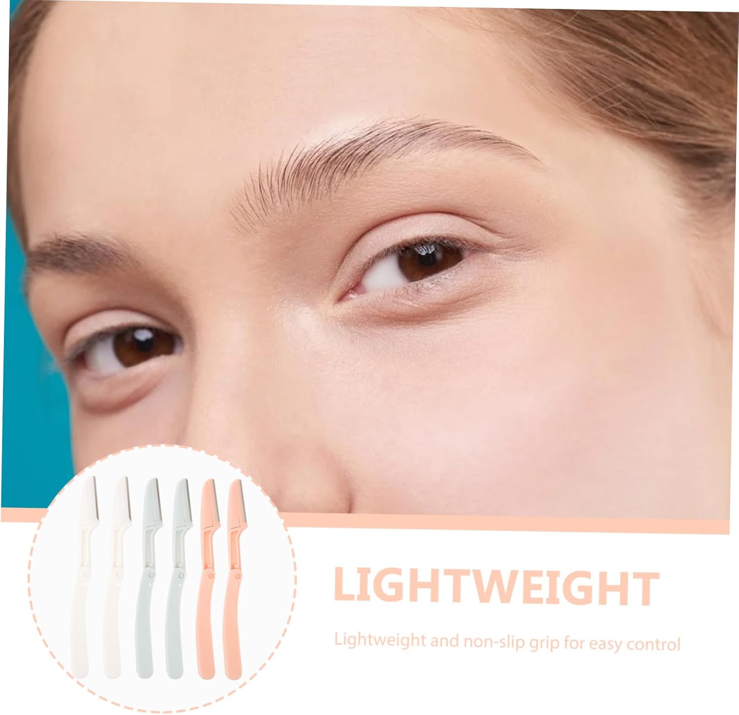 Kit rasoir sourcils portable : 6 pièces pour une épilation précise et élégante du visage et du bikini – Image 7