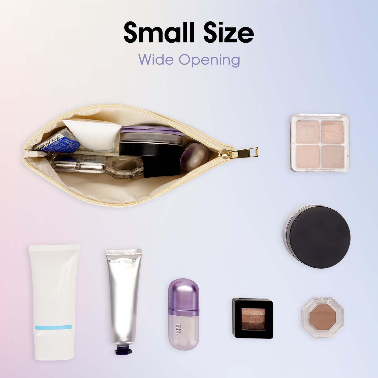 Petit pochette et trousse de maquillage : élégance et praticité pour les voyages en toute sérénité – Image 3