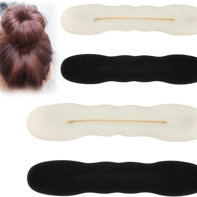 Chignons magiques : ensemble de 4 accessoires pour coiffure élégante et facile pour tous les types de cheveux