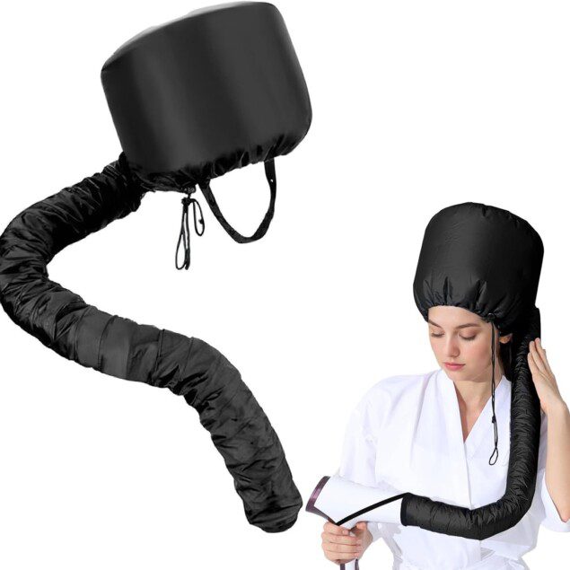 Casque de séchage : l'allié parfait pour les cheveux bouclés, pour un style impeccable et un soin profond