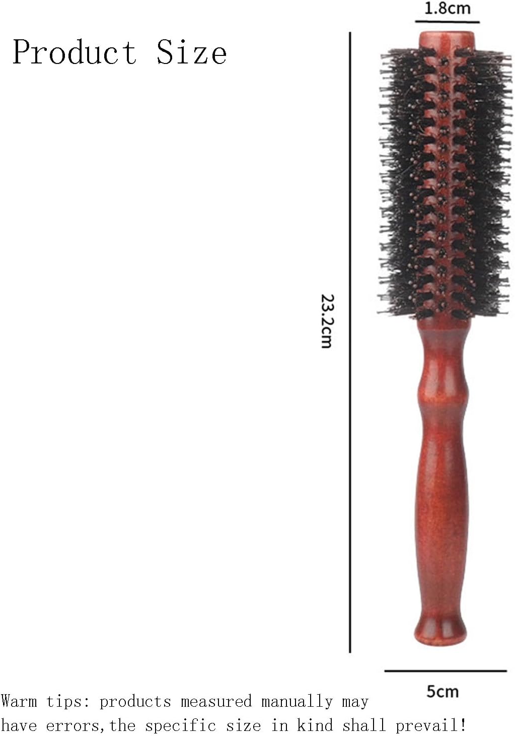 Brosse ronde en poils de sanglier : le secret d'un volume éclatant pour vos brushings parfaits – Image 2