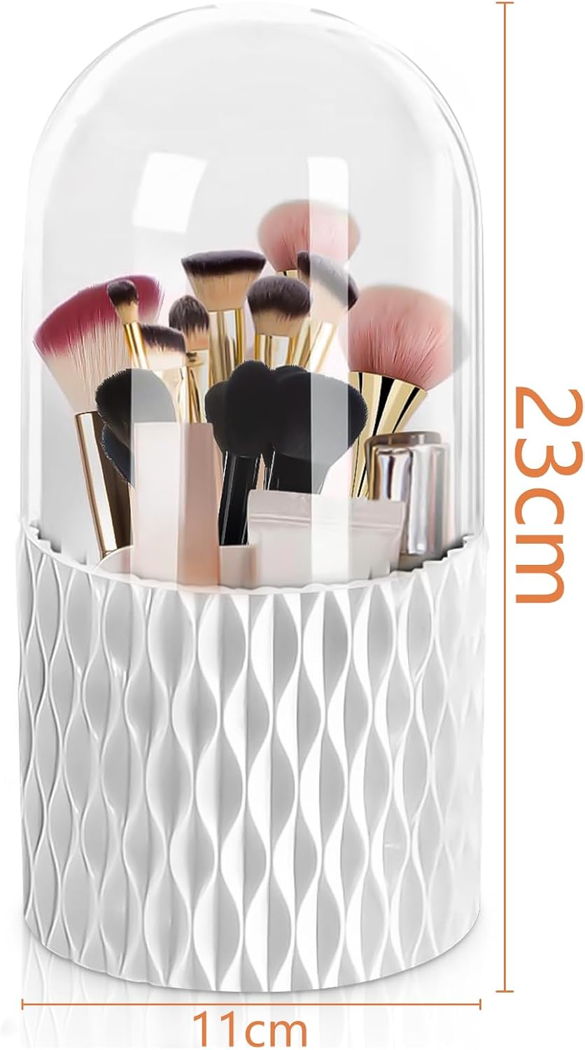 Organisateur de maquillage cosmétique : solution élégante pour une coiffeuse bien rangée – Image 2