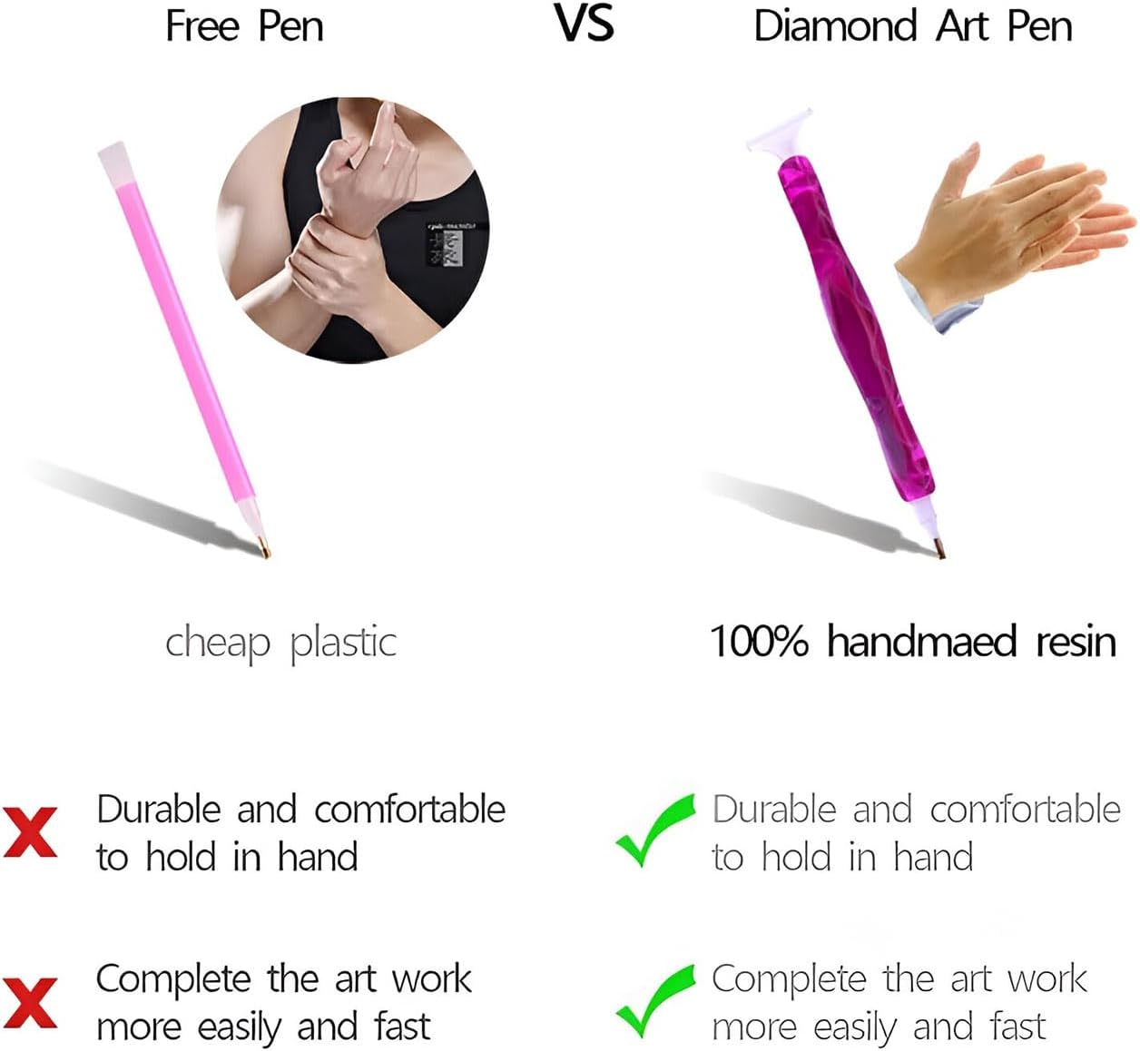 Stylo diamant painting : le trio essentiel pour les passionnés de bricolage Découvrez notre set de 3 stylos diamant painting, conçu pour les amateurs de loisirs créatifs, afin de rendre vos projets de peinture en diamant encore plus précis et agréables. Avec ces accessoires de qualité, donnez vie à vos œuvres et profitez d'une expérience de bricolage inoubliable. – Image 3