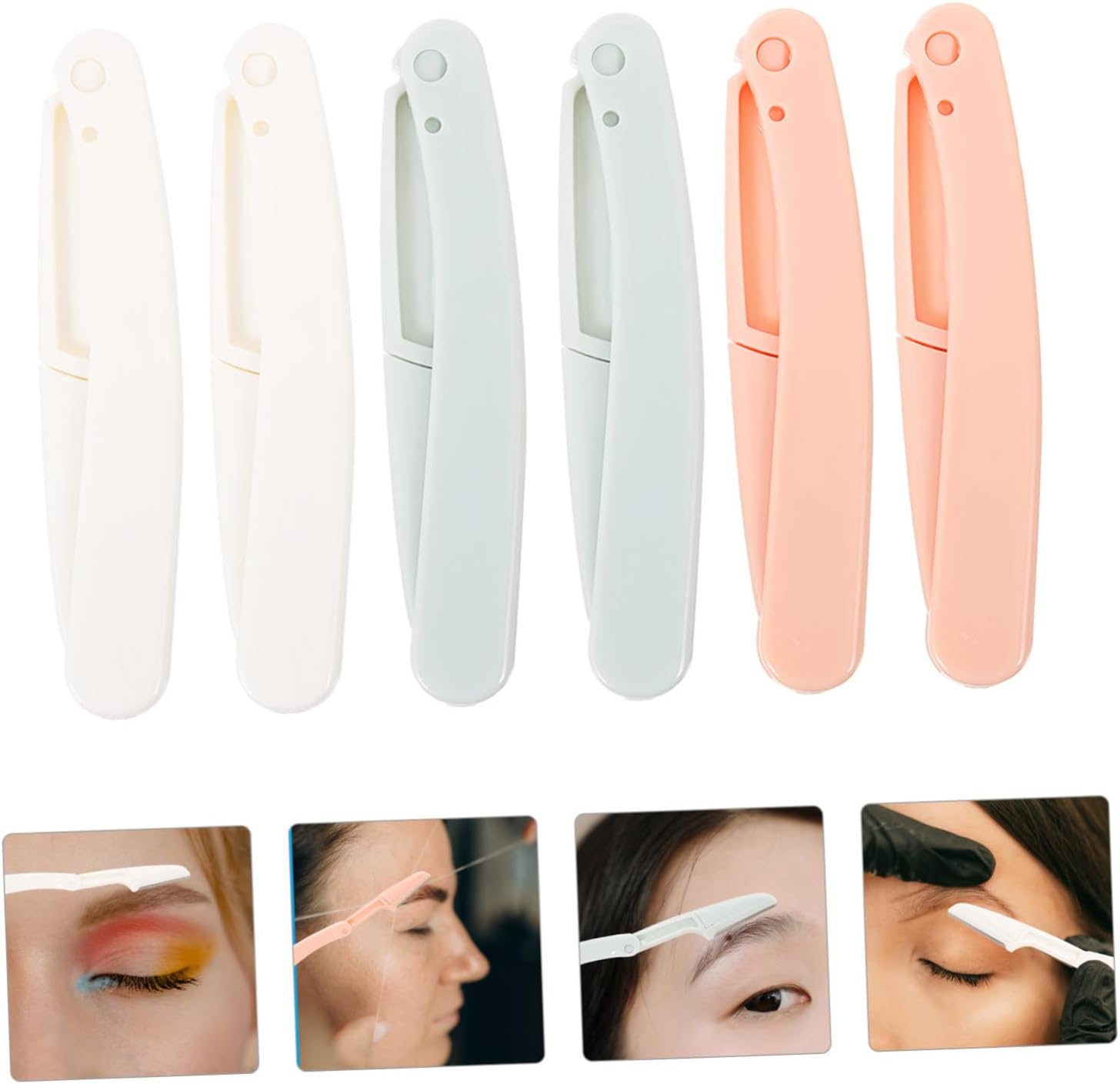 Kit rasoir sourcils portable : 6 pièces pour une épilation précise et élégante du visage et du bikini – Image 9