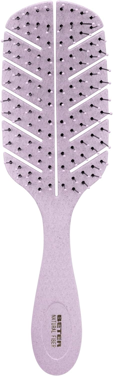 Brosse à cheveux squelette anti-nœuds : le démêlage doux pour tous types de cheveux