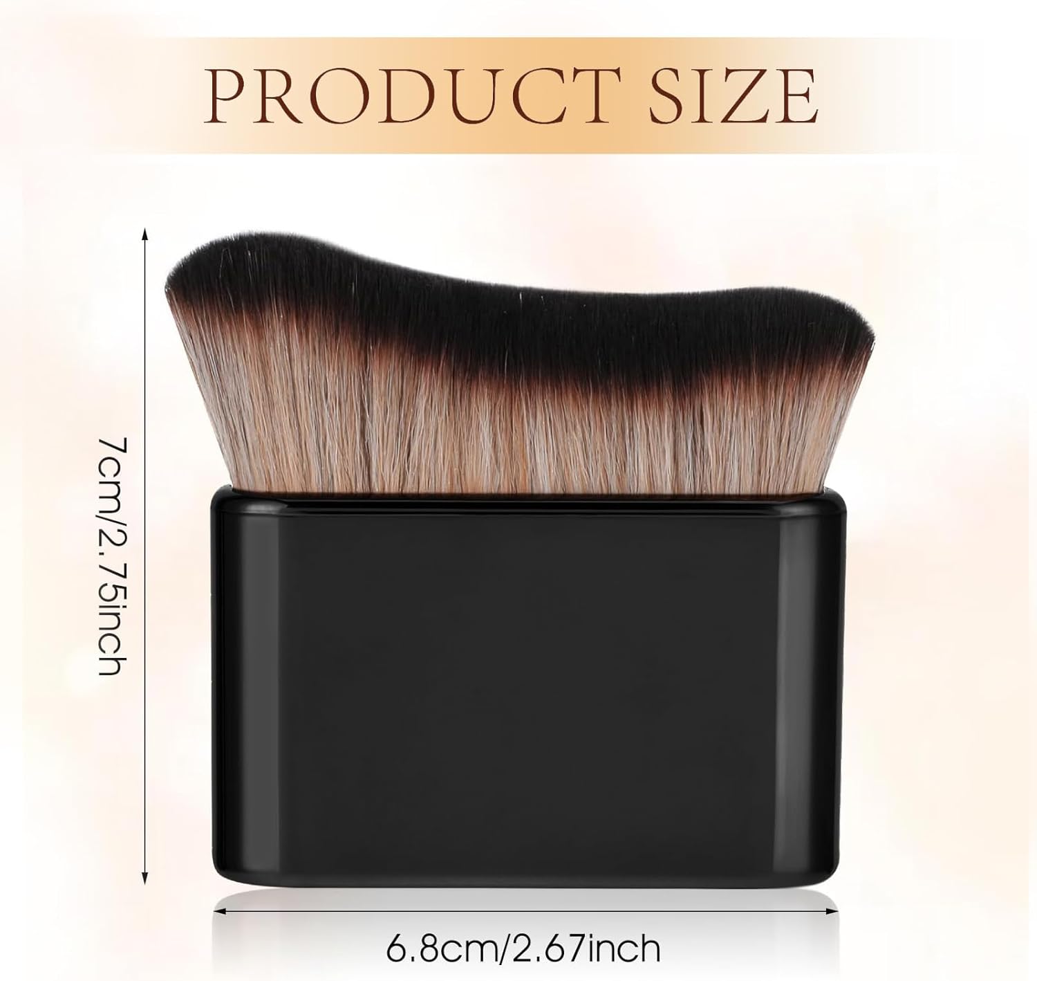 Pinceaux autobronzants : lot de 2 pour un bronzage parfait et un maquillage sans traces – Image 2