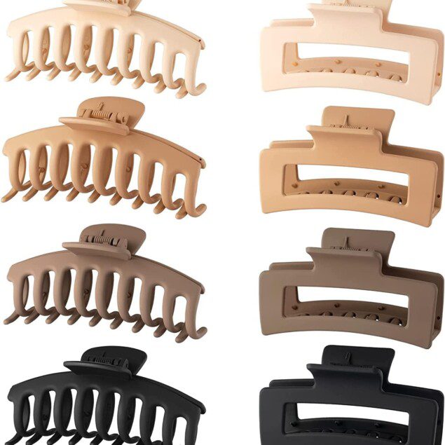 Grandes pinces à cheveux : le lot idéal pour un maintien parfait des coiffures des femmes