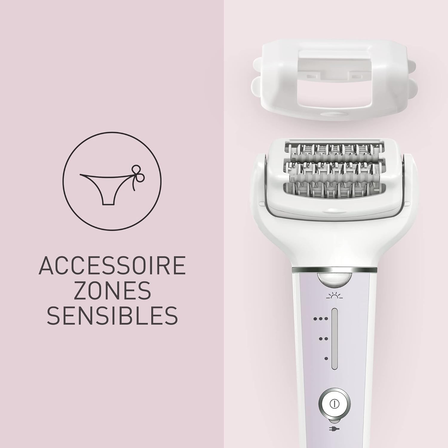 Épilateur Wet et Dry: Douceur et Précision en Violet – Image 6