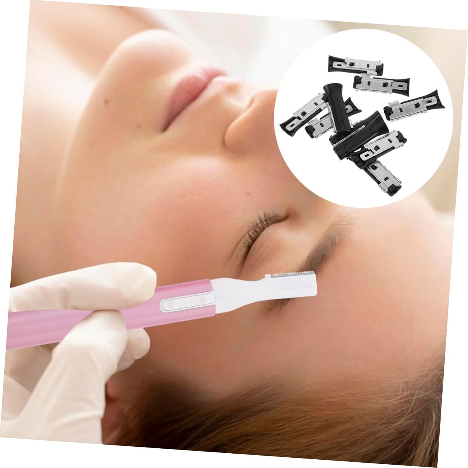 Accessoires de coupe des sourcils : 10 pièces en acier inoxydable pour une épilation précise et élégante – Image 9