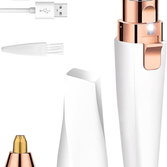 Rasoir visage électrique pour femmes : épilation douce et précise avec stylo épilateur rechargeable