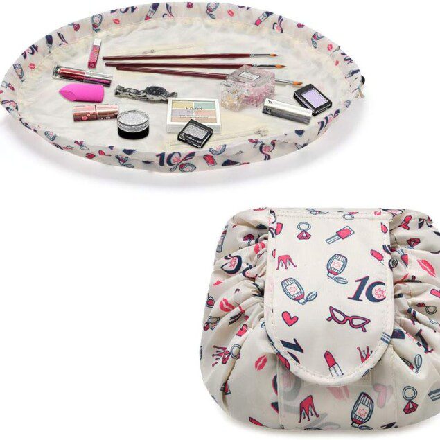Trousse de toilette élégante : pour femmes et filles, un rangement pratique pour vos cosmétiques et bijoux
