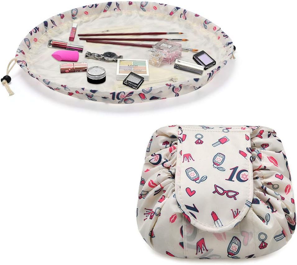 Trousse de toilette élégante : pour femmes et filles, un rangement pratique pour vos cosmétiques et bijoux