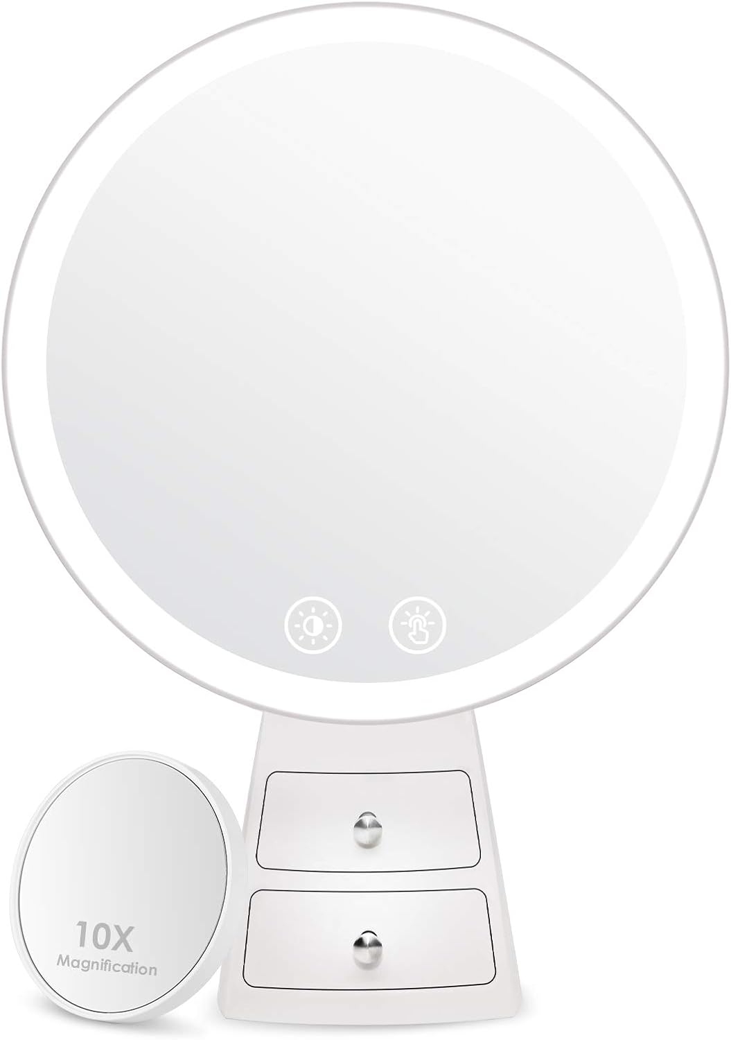 Miiror maquillage lumineux pour les passionnées de beauté : un éclairage réglable et pratique pour sublimer votre routine quotidienne