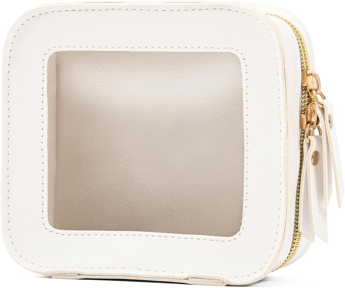 Trousse de maquillage de voyage transparente : l'étui cosmétique imperméable idéal pour les femmes élégantes en déplacement