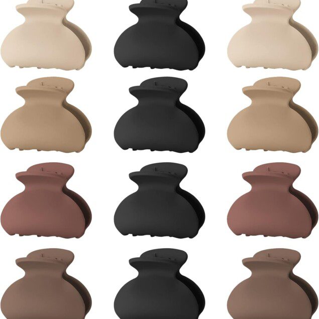 Mini pinces crabe colorées : 12 accessoires de coiffure essentiels pour filles et femmes