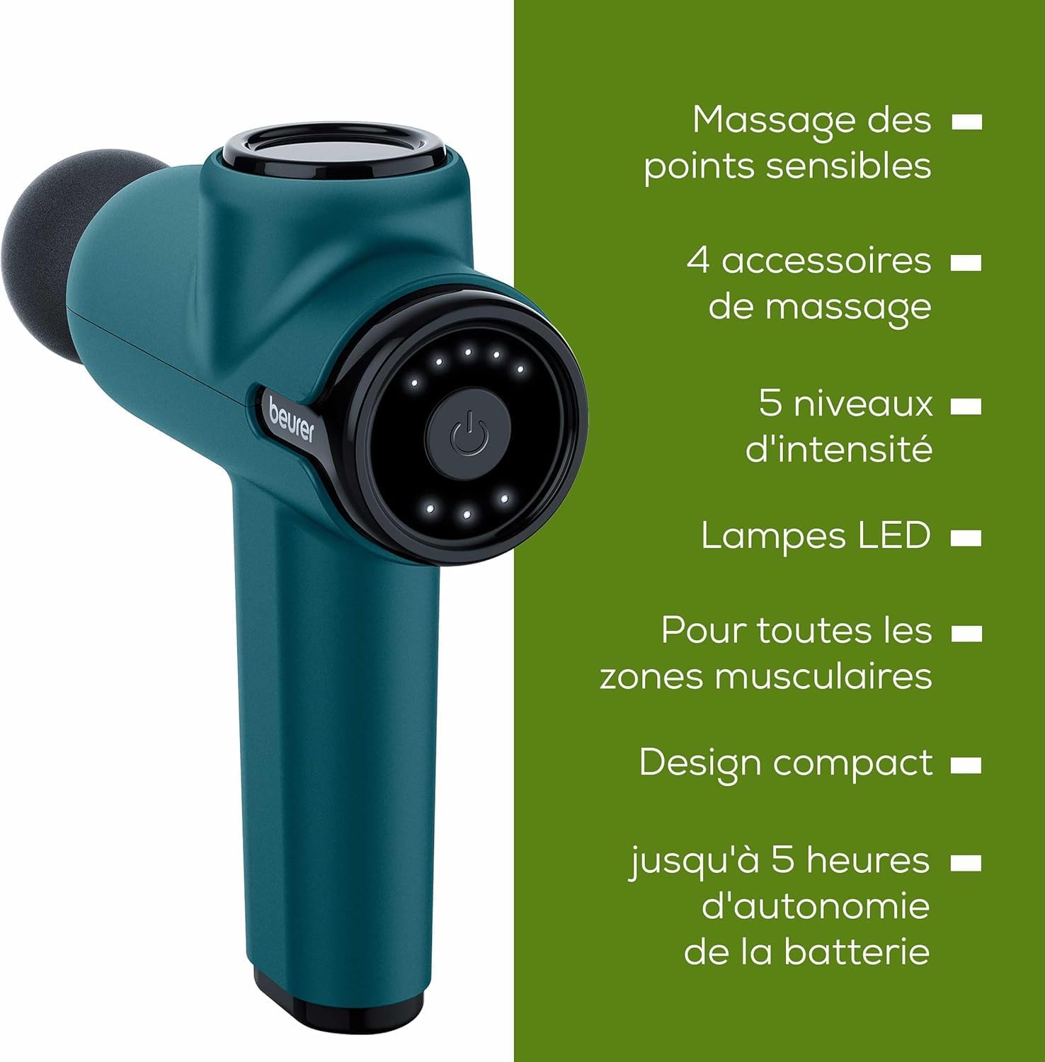 Pistolet de Massage Compact : Soulagement Musculaire Puissant – Image 7