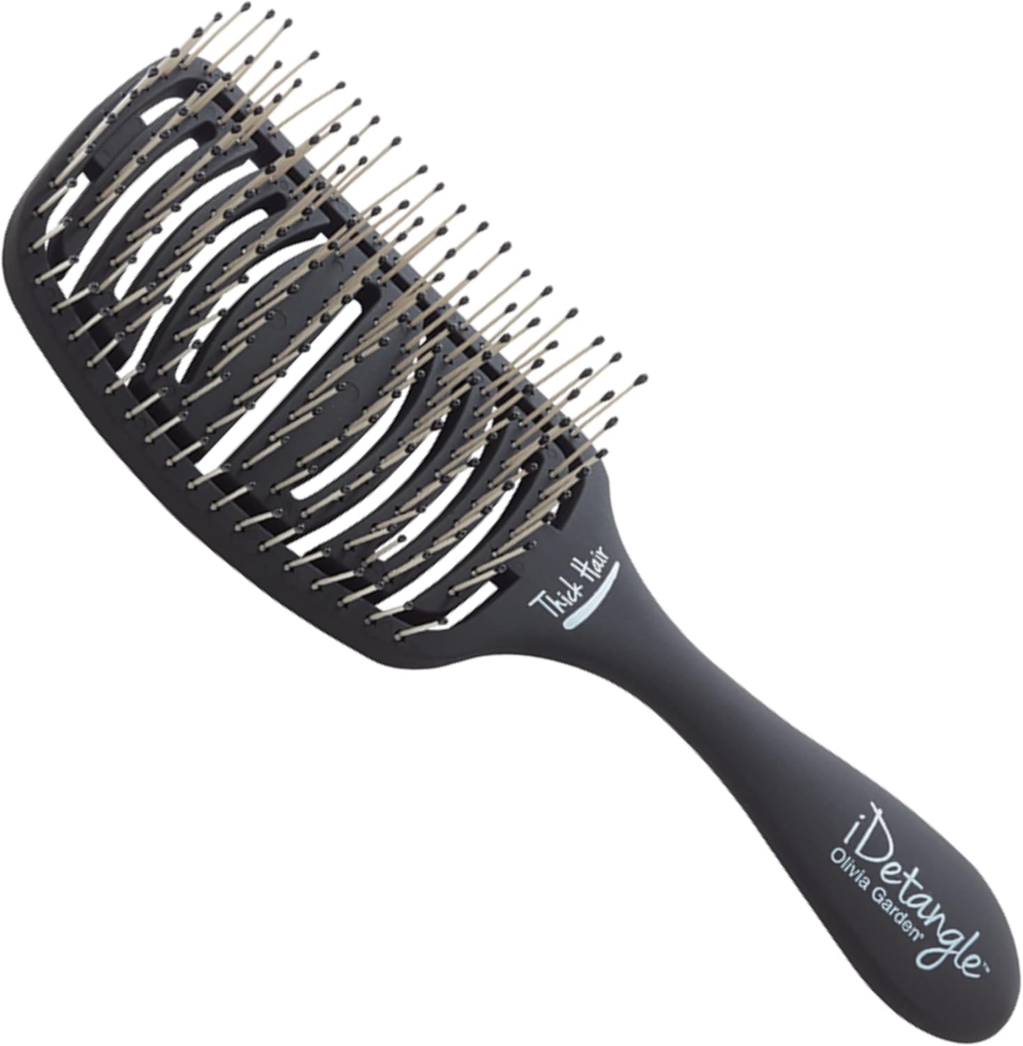 Brosse démêlante pour cheveux épais : démêle sans douleur avec une flexibilité optimale