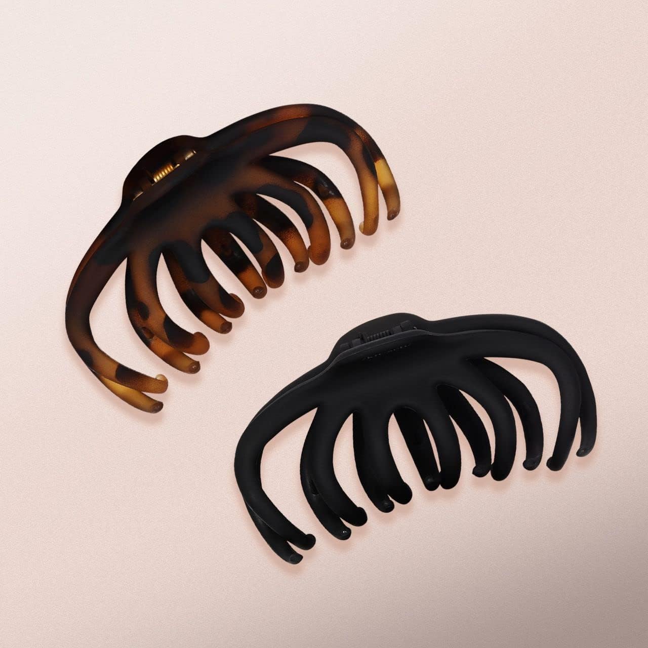 Kitsch : Lot de 2 pinces à cheveux style pieuvre pour femmes aux cheveux épais, élégantes et pratiques – Image 6