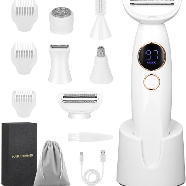 YADOBIG Tondeuse Intime 5 en 1 pour Femmes - Précision et Confort