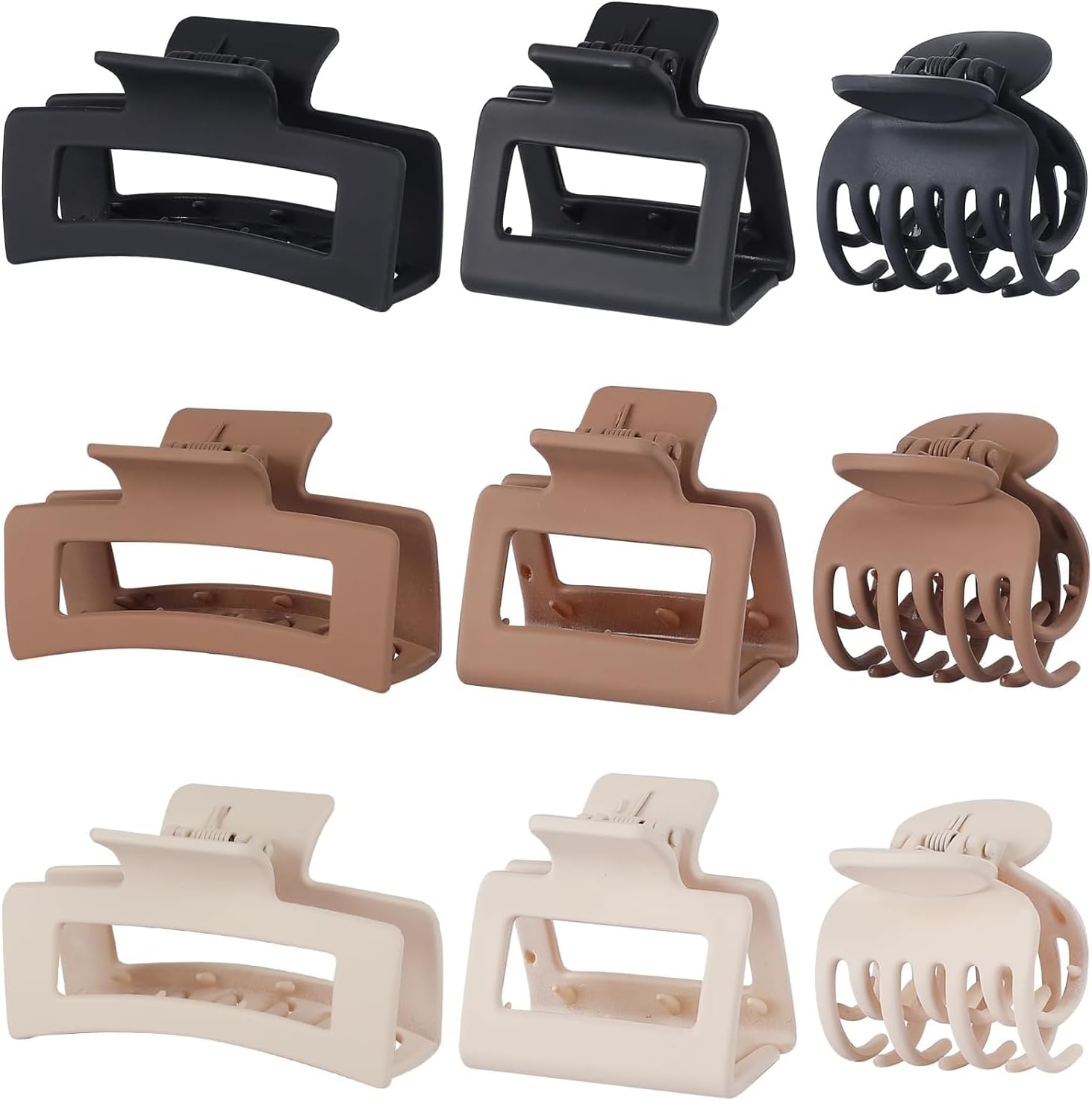 Petites pinces à cheveux rectangulaires : l'accessoire idéal pour les femmes aux cheveux fins