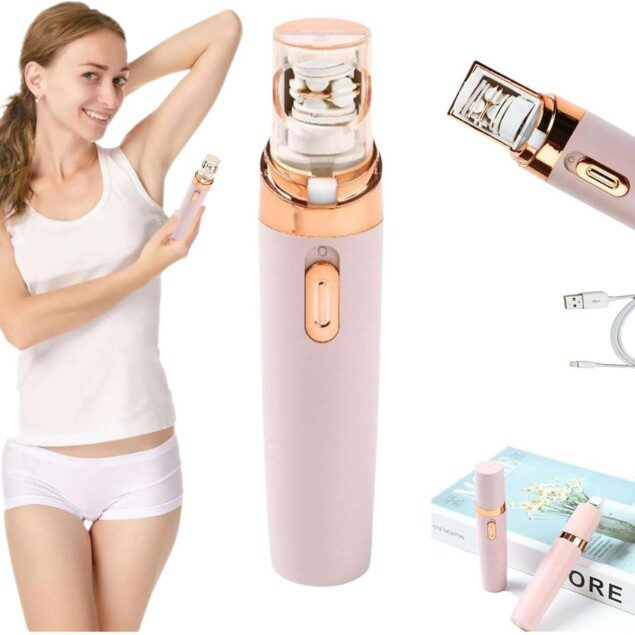 Épilateur de visage 2 en 1 pour femme : une solution instantanée et indolore pour un épilateur polyvalent
