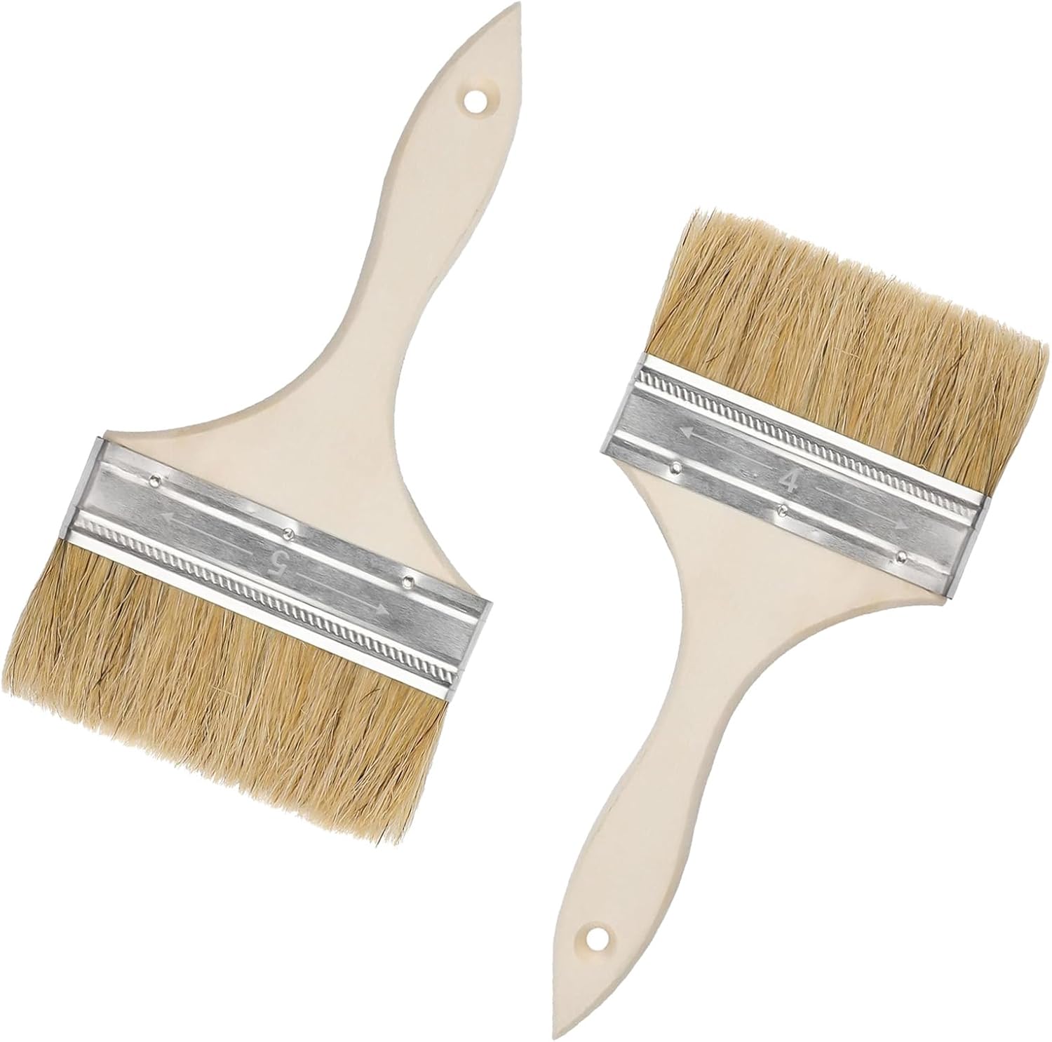 Set de pinceaux plats : l'outil indispensable pour les passionnés de peinture sur meubles et murs