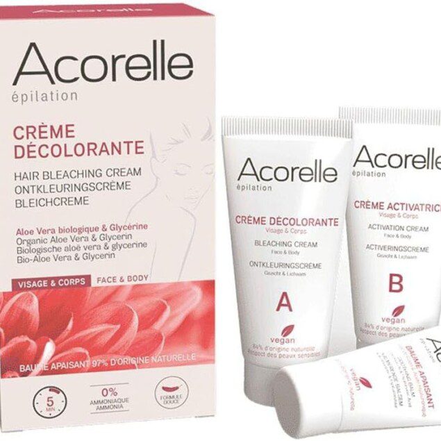 Crème décolorante visage et corps : solution douce pour un teint lumineux et uniforme