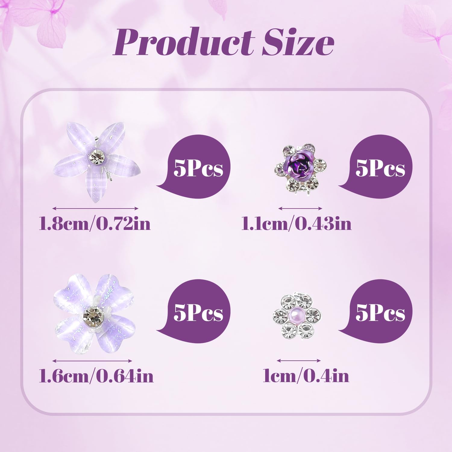 Pinces à fleurs miniatures en strass : accessoires de coiffure élégants pour femmes et filles lors des fêtes et mariages – Image 2