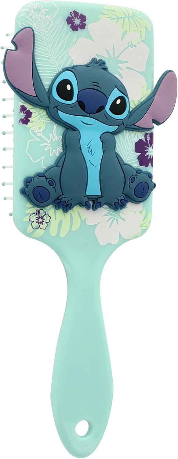 Brosse à cheveux silicone 3D Stitch : l'accessoire idéal pour les fans de Lilo & Stitch, adaptée à tous types de cheveux – Image 3