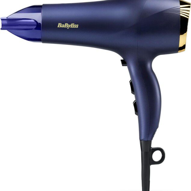 Sèche-cheveux professionnel 2300W pour un séchage rapide et anti-frisottis  
Découvrez le BaByliss Midnight Luxe : léger, performant et élégant pour un coiffage parfait en un temps record