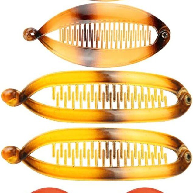 Pinces à cheveux en forme de banane : accessoires élégants pour sublimer la coiffure des femmes et des filles