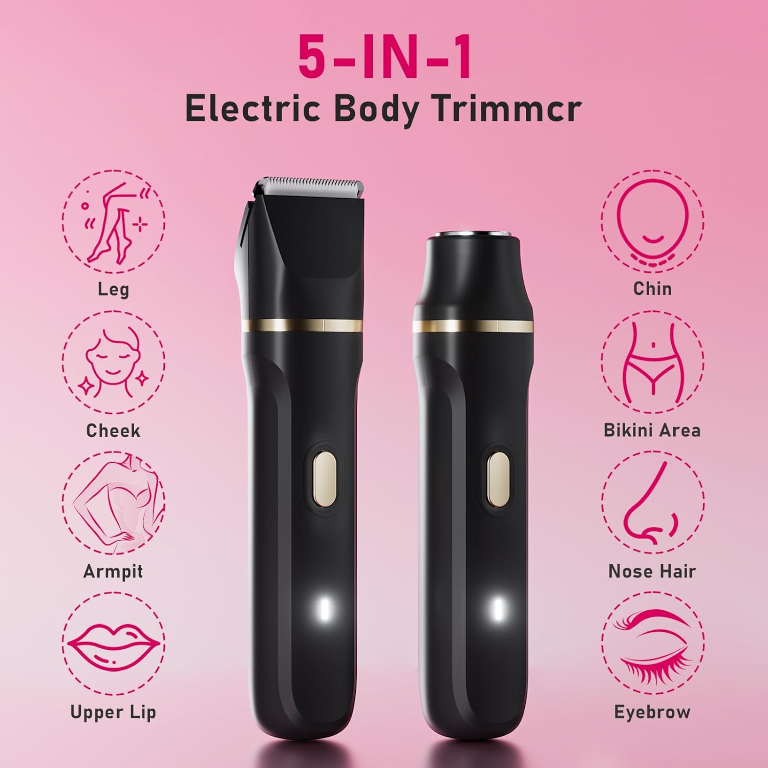 Rasoir Électrique MIFXIN 5 en 1 pour Femmes - Douceur et Précision – Image 2