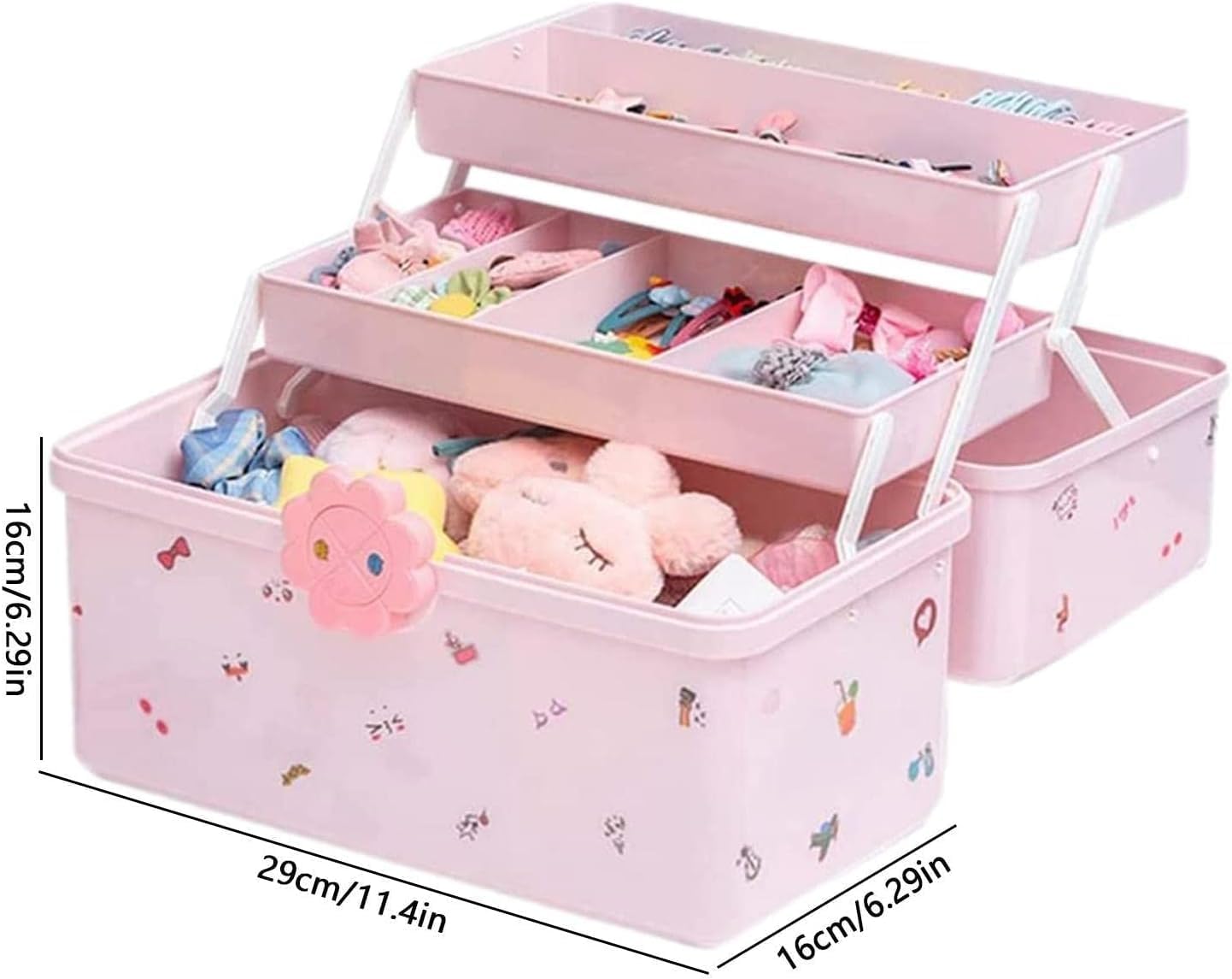 Rangement pour cheveux : boîte à bijoux élégante pour enfants, pratique et esthétique – Image 7
