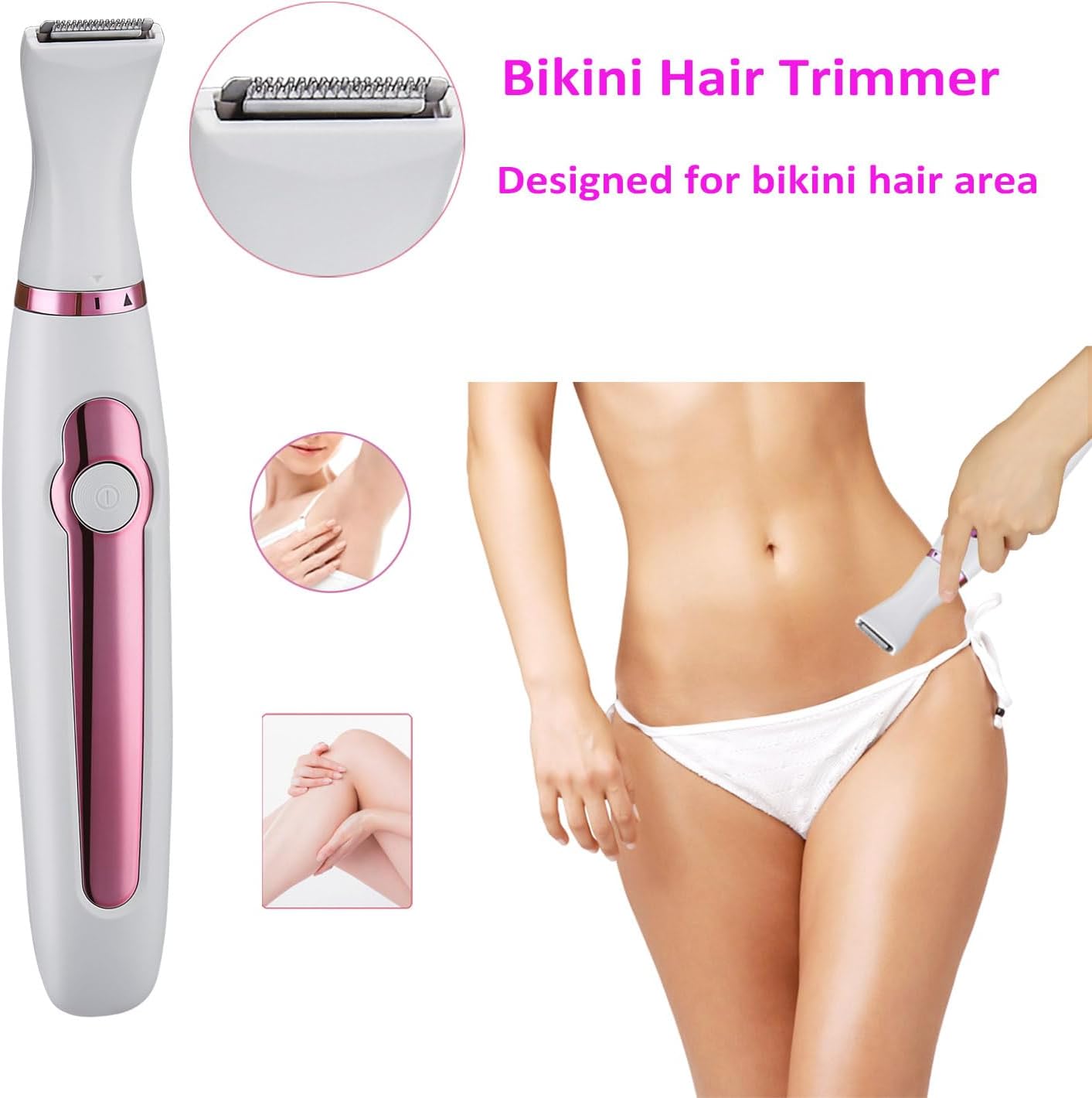 Tondeuse de bikini pour femmes : l'outil 5 en 1 idéal pour une épilation rapide et précise – Image 3
