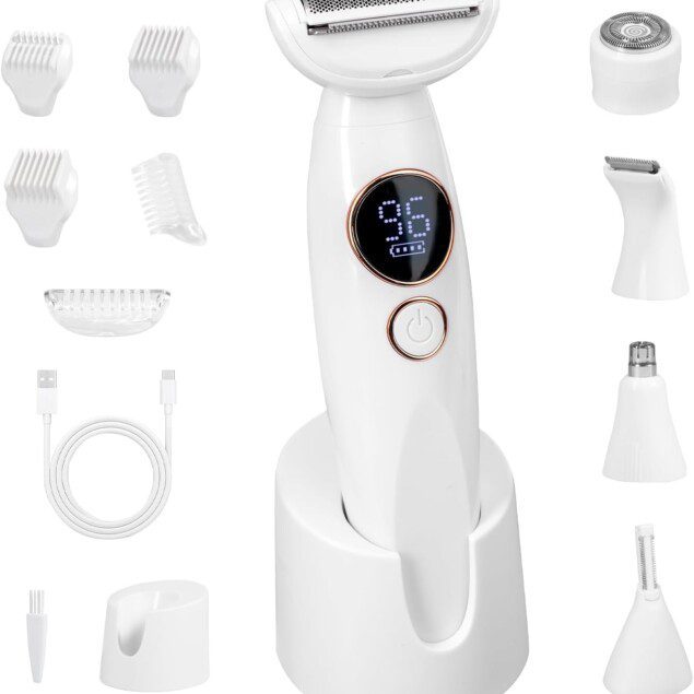 Rasoir Électrique Carehabi 5 en 1 pour Femmes - Douceur et Précision