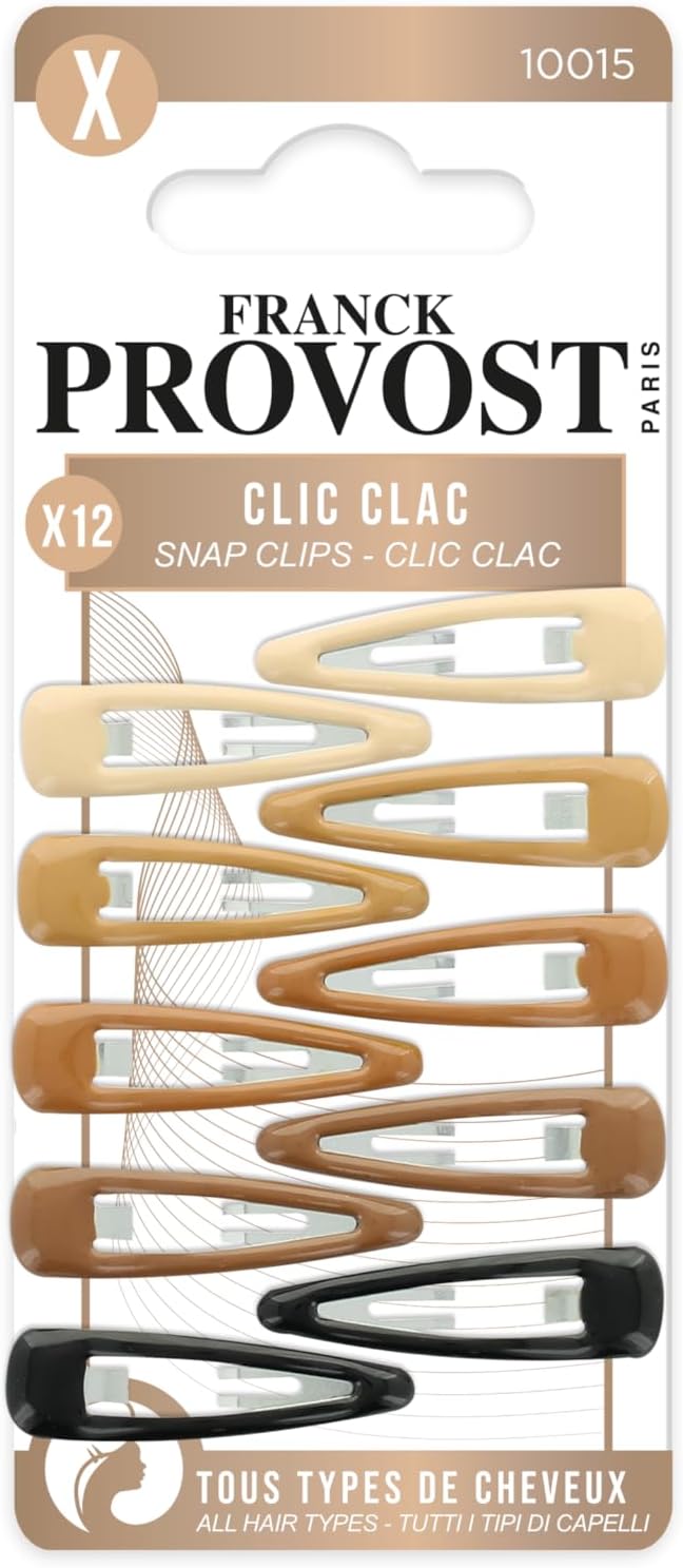 Pinces à cheveux clic clac : le lot de 12 pour une coiffure élégante et colorée – Image 4