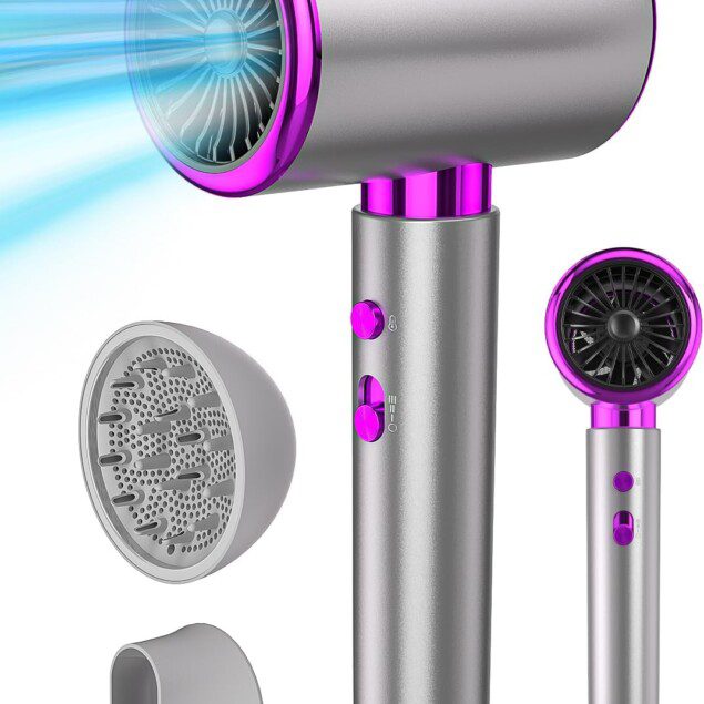 Sèche cheveux ionique 2400W : le compagnon idéal pour des coiffures éclatantes à la maison et en voyage