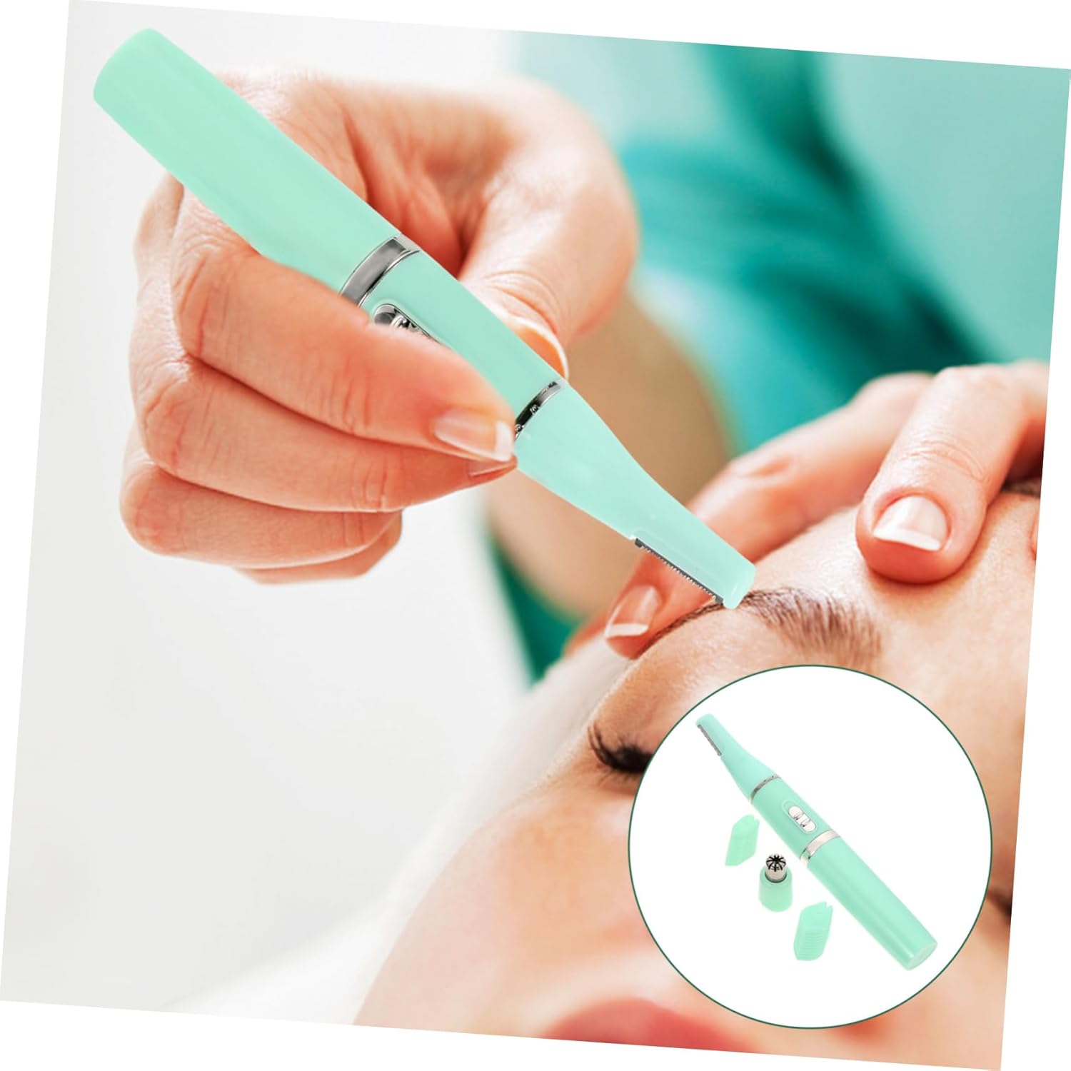 Tondeuse électrique de sourcils : l'épilateur USB rechargeable pour un visage parfaitement épilé – Image 9