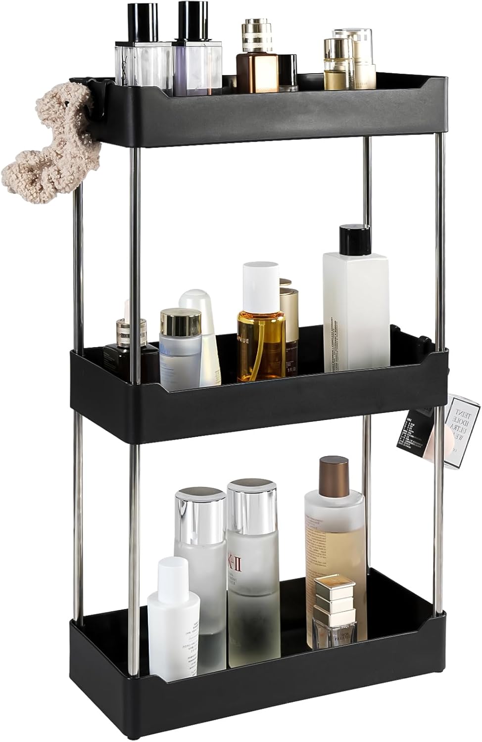 Organisateur de maquillage : rangement élégant et fonctionnel pour coiffeuse et salle de bain
