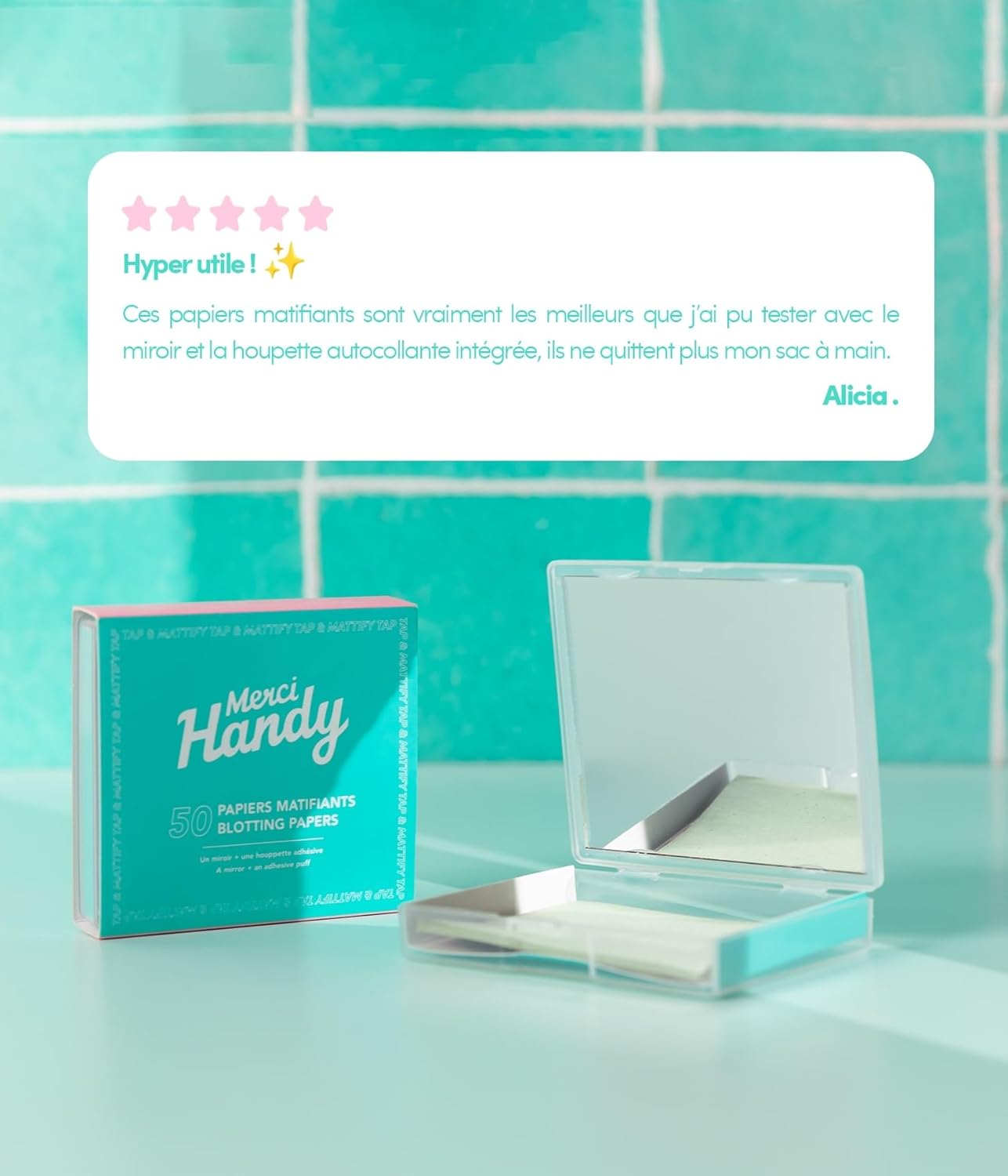 Papier Matifiant Visage : Éclat Vegan et Pratique – Image 7