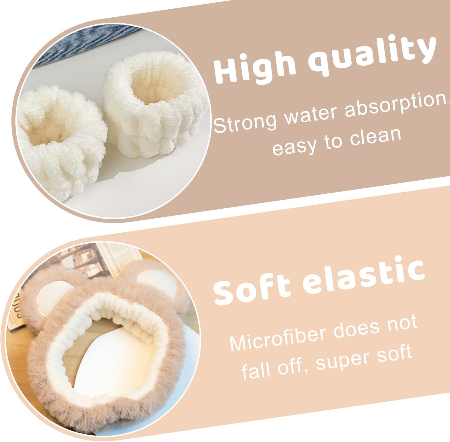 Set de bandeaux de spa facial : confort et élégance pour les rituels de beauté – Image 4
