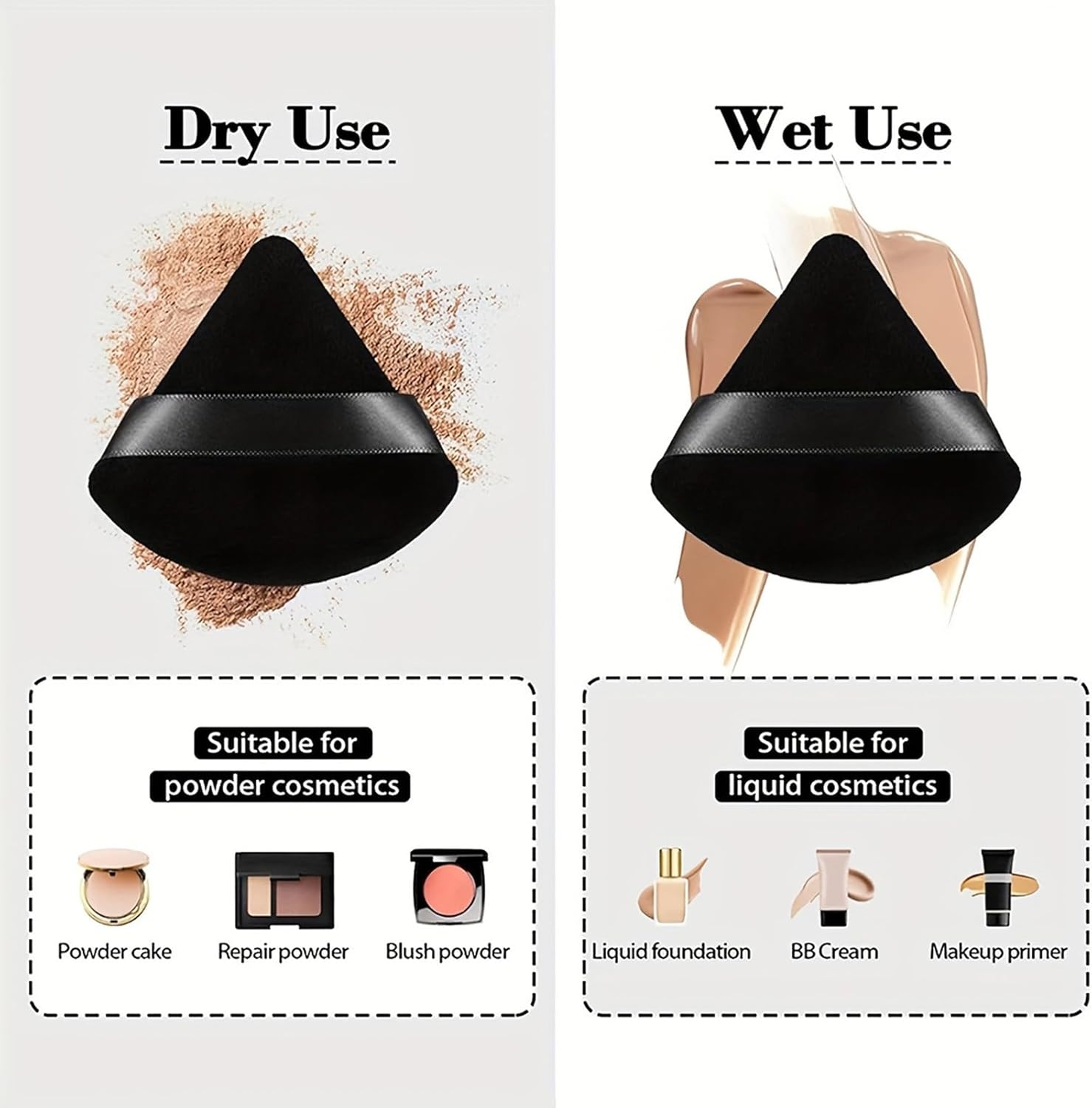 Pinceaux de maquillage : set élégant avec sac de rangement pour un teint parfait Kit complet avec blender éponge, idéal pour les passionnées de beauté – Image 7