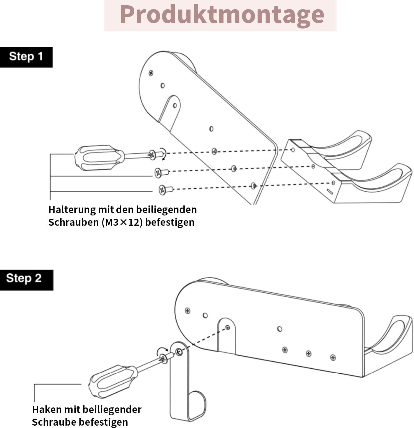 Support pour sèche-cheveux sans perçage : pratique et élégant pour votre salle de bain ou chambre à coucher – Image 9
