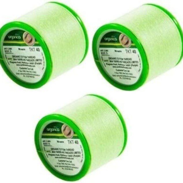 Fil en coton bio : lot de 3 bobines pour une épilation du visage douce et naturelle