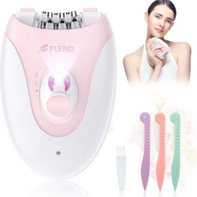 Épilateur sans fil pour femme : découvrez l'efficacité de 36 pinces avec lumière LED pour un visage et un corps parfaitement lisses