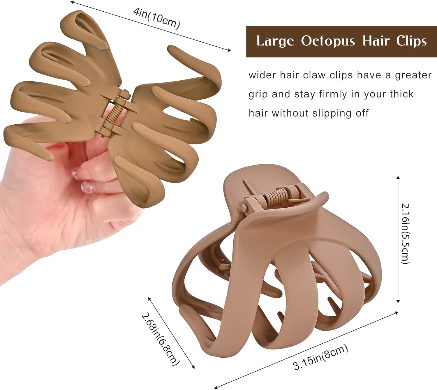 Pince à Cheveux Octopus : Élégance et Maintien Parfait – Image 4