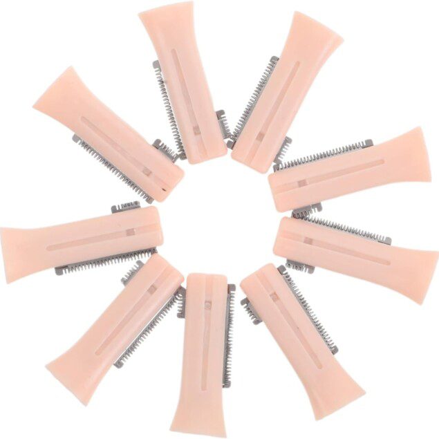 Accessoires de coupe des sourcils : 10 pièces en acier inoxydable pour un épilage précis et élégant