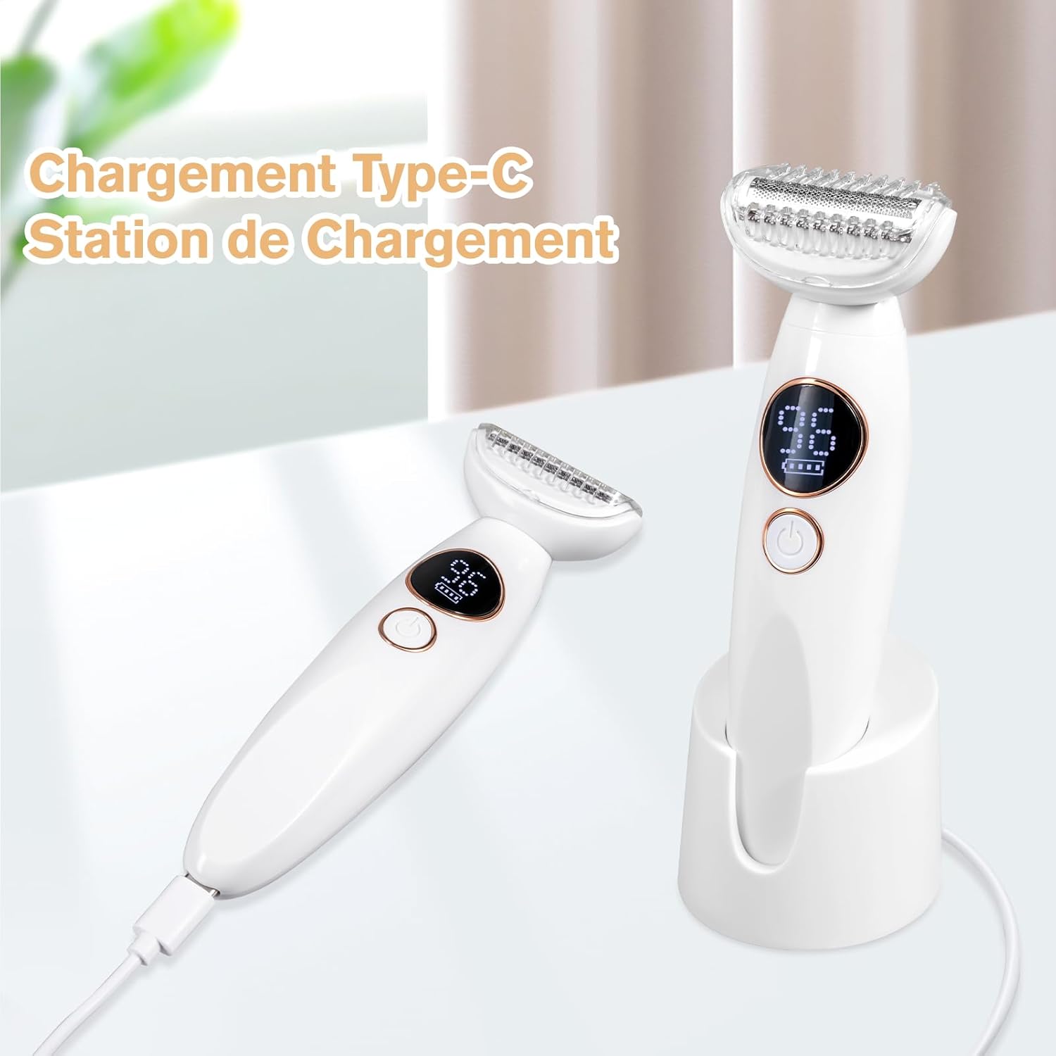 Rasoir Électrique Carehabi 5 en 1 pour Femmes - Douceur et Précision – Image 4