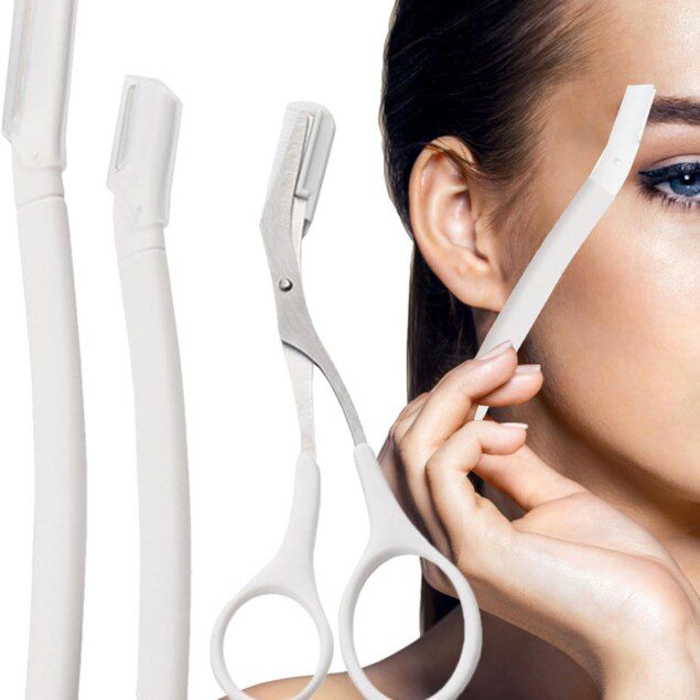 Maquillage des sourcils : kit de mise en forme 3 pièces pour sublimer votre regard lors des fêtes et des rendez-vous