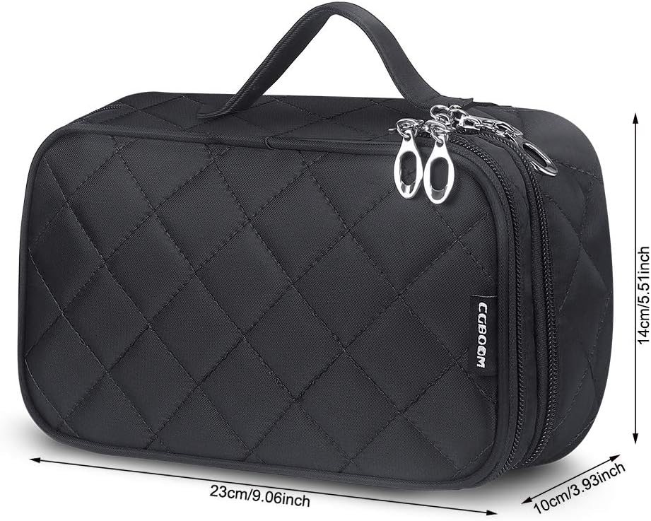 Trousse à maquillage femme voyage : l'accessoire portable idéal pour un rangement optimal et un look impeccable – Image 4